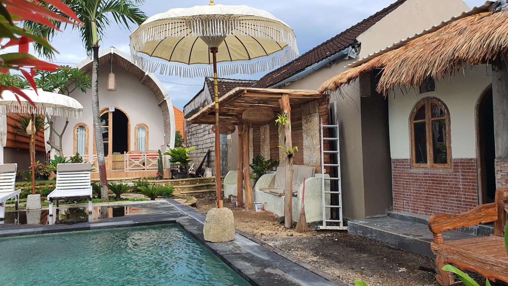 Daghan Cottage Nusa Penida Batununggul Exteriör bild